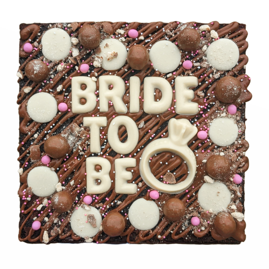 Engagement / Marriage Brownie Tray