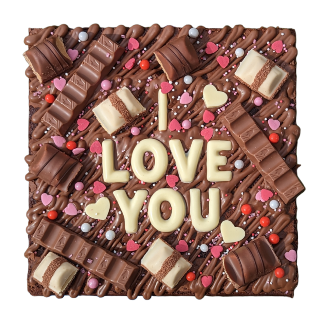 I Love You Brownie Tray | Duo Delights
