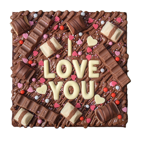 I Love You Brownie Tray | Duo Delights
